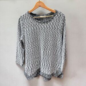 Habitat Women's Textured Knit Long Sleeve‎ Top S